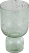 PTMD Laurynn Green Stone Look Glass Stormlight On Base