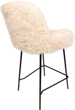 PTMD Leander Bar Chair Hair Beige