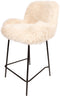 PTMD Leander Bar Chair Hair Beige