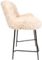 PTMD Leander Bar Chair Hair Beige