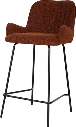 PTMD Leander Rust Bar Stool