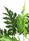 PTMD Leaves Kunstplant - 70x70x120 cm - PE - Groen