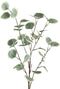 PTMD Leaves Plant Eucalyptus Kunsttak - 48 x 26 x 90 cm - Groen/Grijs