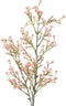 PTMD Leaves Plant Gypsophila Kunsttak - 33 x 16 x 56 cm - Roze