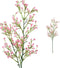 PTMD Leaves Plant Gypsophila Kunsttak - 33 x 16 x 56 cm - Roze