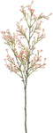PTMD Leaves Plant Gypsophila Kunsttak - 33 x 16 x 56 cm - Roze