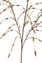 PTMD Leaves Plant Willaag Kunsttak - 66 x 56 x 102 cm - Bruin