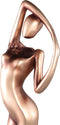 PTMD Leonne Gold Polyester Statue Woman Body Shaped