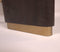PTMD Liber Bar Table 140x70x94 brown wood gold metal