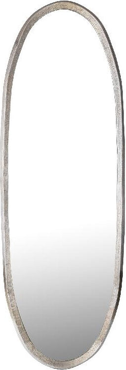 PTMD Limera Brass Alu Oval Mirror Irregular Border L