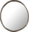 PTMD Limera Brass Alu Round Mirror Irregular Border S