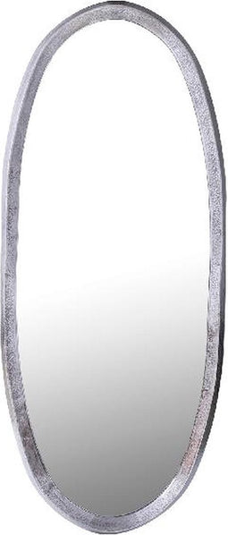 PTMD Limera Nickel Alu Oval Mirror Irregular Border S