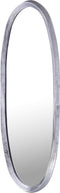 PTMD Limera Nickel Alu Oval Mirror Irregular Border S
