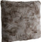 PTMD Linde Beige Faux Fur Cushion Square L