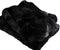 PTMD Linde Black Faux Fur Plaid In Giftbox 150 X 200