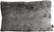 PTMD Linde Grey Faux Fur Cushion Rectangle
