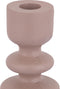 PTMD Lisanne Beige Casted Alu Candleholder Circles L