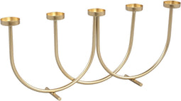 PTMD Lish Gold Iron Candleholder Multiple Dining