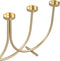PTMD Lish Gold Iron Candleholder Multiple Dining