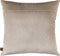 PTMD Lizze Beige Velvet Cushion Embroidery Square L