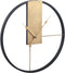 PTMD Lolae Gold Iron Round Wall Clock S