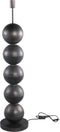 PTMD Lonza Black Metal Floor Lamp Piled Up Balls Round