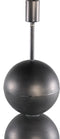 PTMD Lonza Black Metal Floor Lamp Piled Up Balls Round