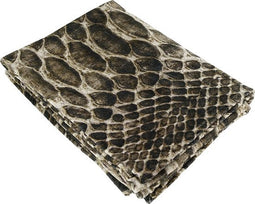 PTMD Loris Plaid - 170 x 130 x 2 cm - Katoen - Goud