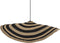 PTMD Loulou Natural Seagrass Wavy Hanging Lamp L
