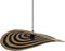 PTMD Loulou Natural Seagrass Wavy Hanging Lamp S