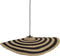 PTMD Loulou Natural Seagrass Wavy Hanging Lamp S