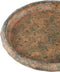 PTMD Lourdes Brown Cement Bowl Jute Pattern Round L