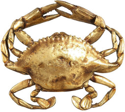 PTMD Lozi Decoratief Standbeeld - 29 x 4 x 25 cm - Poly - Goud