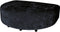 PTMD Lujo sofa anthracite 0504 fiore fabric L C pouf