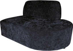 PTMD Lujo sofa anthracite 0504 fiore fabric right ottom