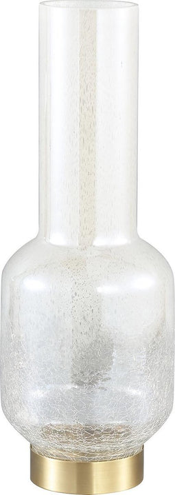 PTMD Madelin Vaas - 15 x 15 x 42 cm - Glas - Goud