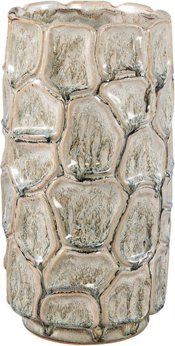 PTMD Madge Bloempot - 15x15x31 cm - Keramiek - Creme