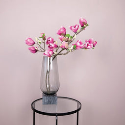 PTMD Magnolia Flower Japanse Magnolia Kunsttak - 45x42x83 cm - Roze