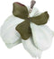 PTMD Magnolia Kunstbloem Klem - 15 x 7 x 15 cm - Velvet - Groen