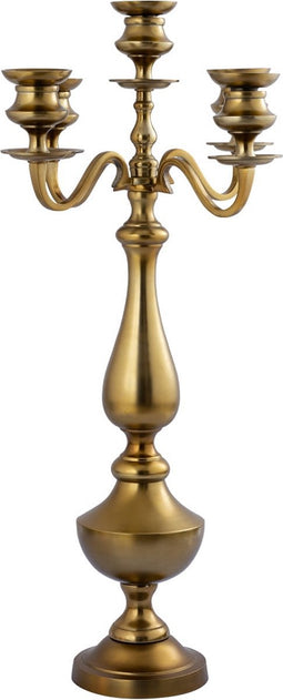 PTMD Manuelle Gold Casted Alu Candle Holder M