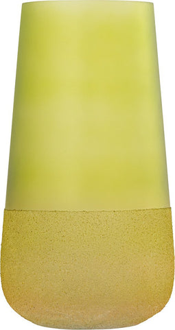 PTMD Marcy Green Glass Stormlight Round Rough Bottom L