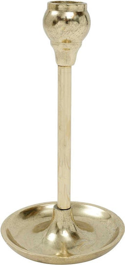 PTMD Marissa Kandelaar - H17 x Ø9 cm - Aluminium - Goud