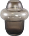 PTMD Marlene Brown Glass Vase Round With Bulb S