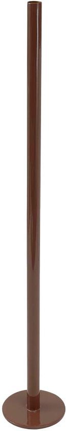 PTMD Marnix Ronde Kandelaar - H80 x Ø10 cm - Ijzer - Rood