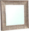 PTMD Marrin Gold Thick Iron Mirror With Scales Pattern