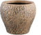 PTMD Mart Ronde Bloempot - H19 x Ø22,5 cm - Keramiek - Bruin