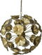 PTMD Marthe Hanglamp Bloemen - 63 x 63 x 147 cm - Metaal - Goud - Goud