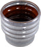PTMD Melisa Grey Glazed Ceramic Round Pot Layers L