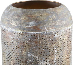 PTMD Melize Ronde Staande Lamp - H66 x Ø23 cm - Metaal - Goud