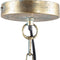 PTMD Mellis Gold Iron Hanging Lamp Leaves Ball